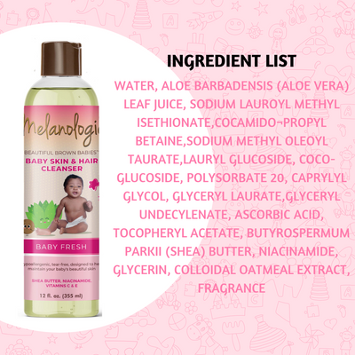 Nourishing Baby Skin & Hair Cleanser - Baby Fresh